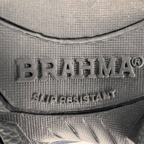 Brahma Womens 2540817 Amy Black Steel Toe Slip Resistant Size 7.5 Work Shoes - Picture 9 of 11